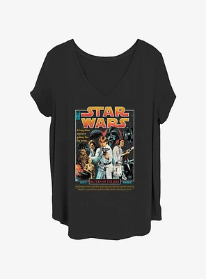 Star Wars Return Of The Jedi Poster Girls T-Shirt Plus