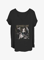 Gossip Girl Cast Girls T-Shirt Plus