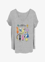 Adventure Time Inhabitants Girls T-Shirt Plus