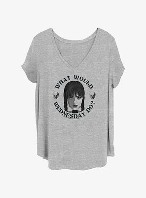 Wednesday What Would Do Girls T-Shirt Plus