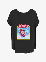 Kirby Starry Box Girls T-Shirt Plus