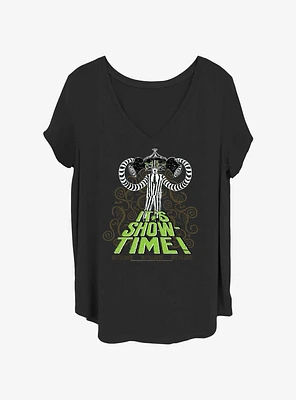 Beetlejuice It's Showtime Girls T-Shirt Plus