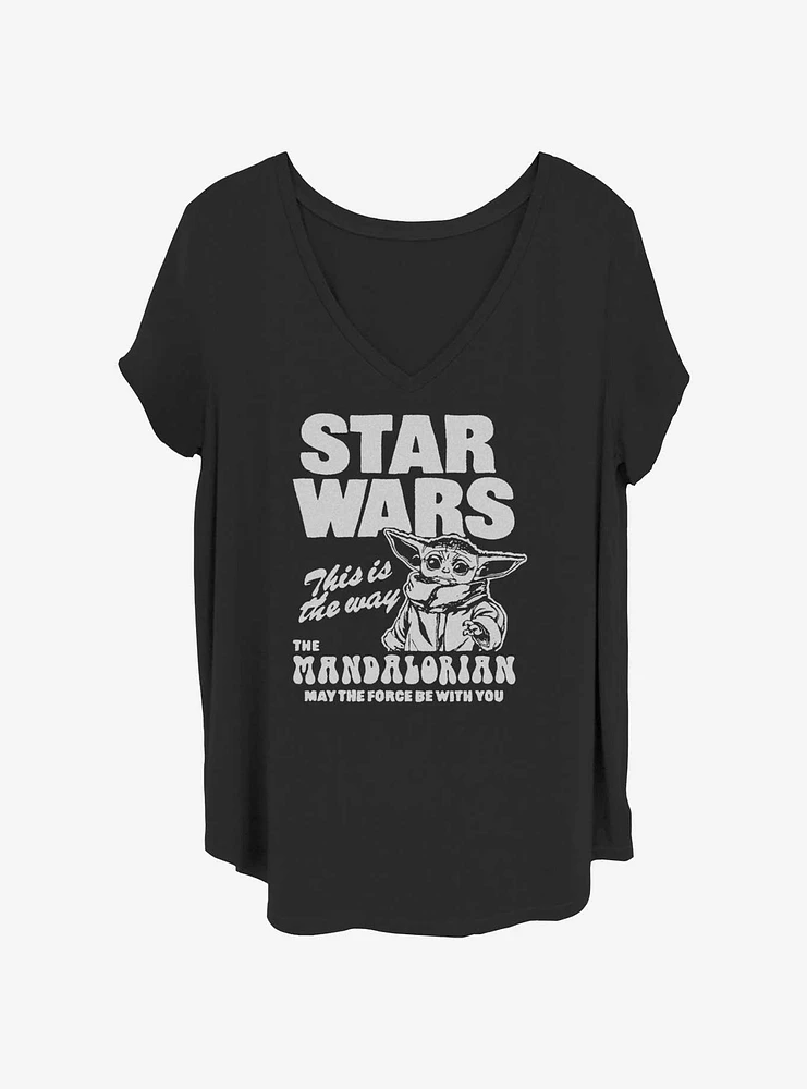 Star Wars The Mandalorian Baby Boy Girls T-Shirt Plus