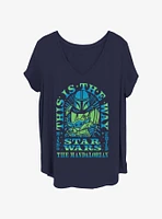 Star Wars The Mandalorian Boholorian Girls T-Shirt Plus