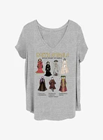 Star Wars Amidalas Gowns Girls T-Shirt Plus