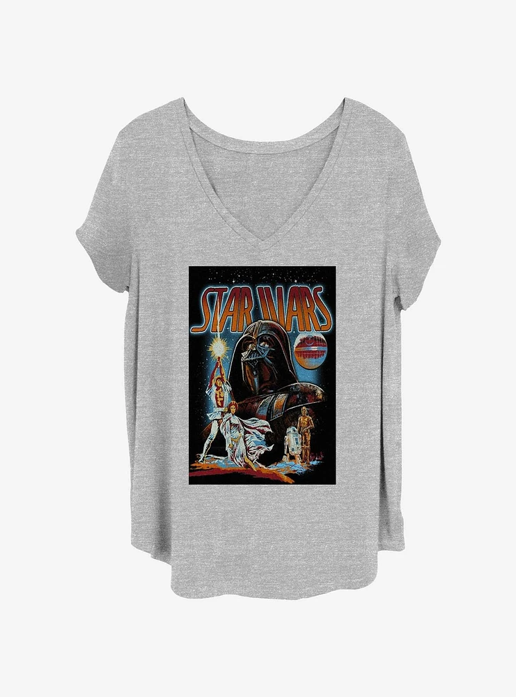 Star Wars Classic Group Shot Girls T-Shirt Plus