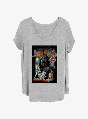 Star Wars Classic Group Shot Girls T-Shirt Plus