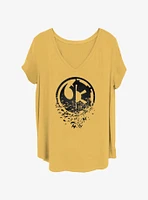 Star Wars Duel Side Girls T-Shirt Plus