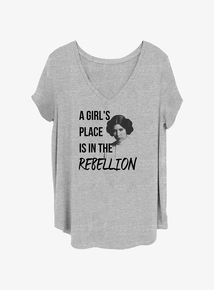 Star Wars Girls Resistance T-Shirt Plus