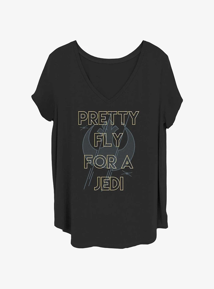 Star Wars Pretty Fly Jedi Girls T-Shirt Plus