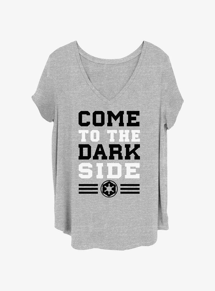 Star Wars Dark Side Invite Girls T-Shirt Plus