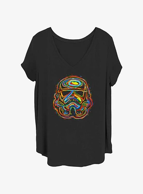 Star Wars Colored Trooper Girls T-Shirt Plus