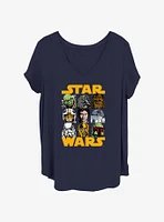 Star Wars Space Cowboys Girls T-Shirt Plus