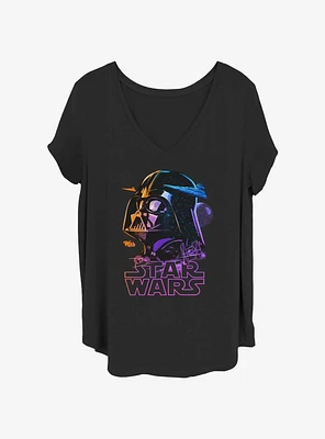 Star Wars Vader Girls T-Shirt Plus