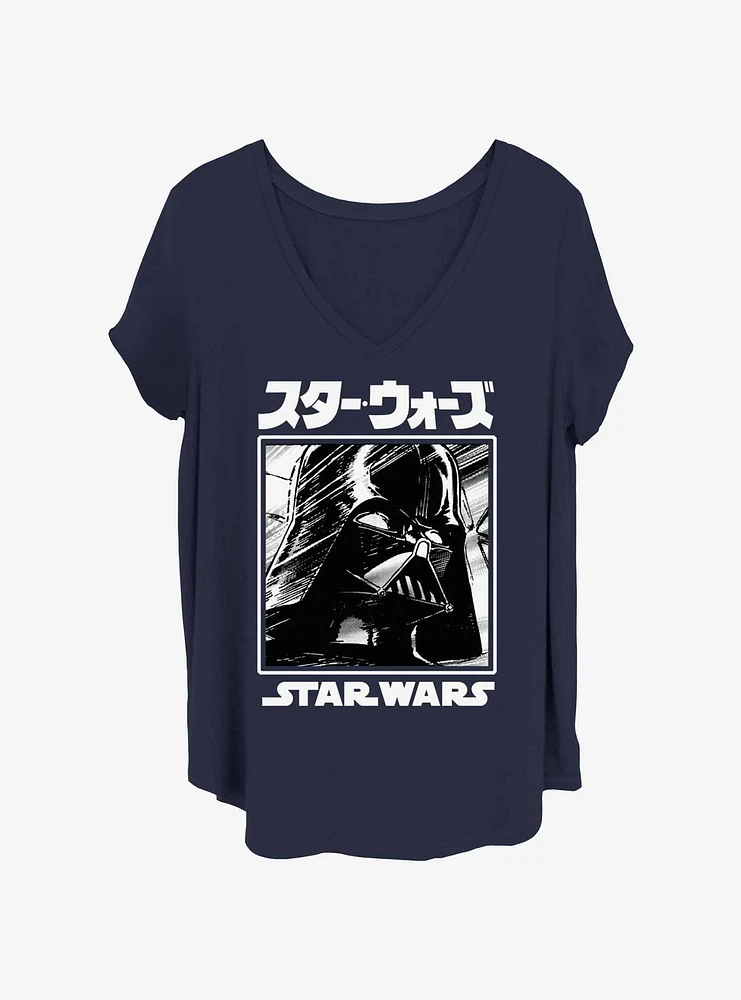 Star Wars Vader Pilot Girls T-Shirt Plus