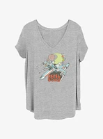 Star Wars Rebel Sticker Girls T-Shirt Plus