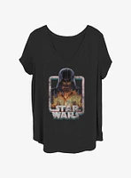 Star Wars Lord Vader Girls T-Shirt Plus