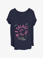 Star Wars Spiral Galaxy Girls T-Shirt Plus