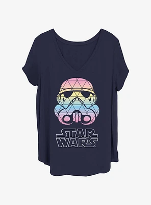 Star Wars Trooper Ombre Girls T-Shirt Plus