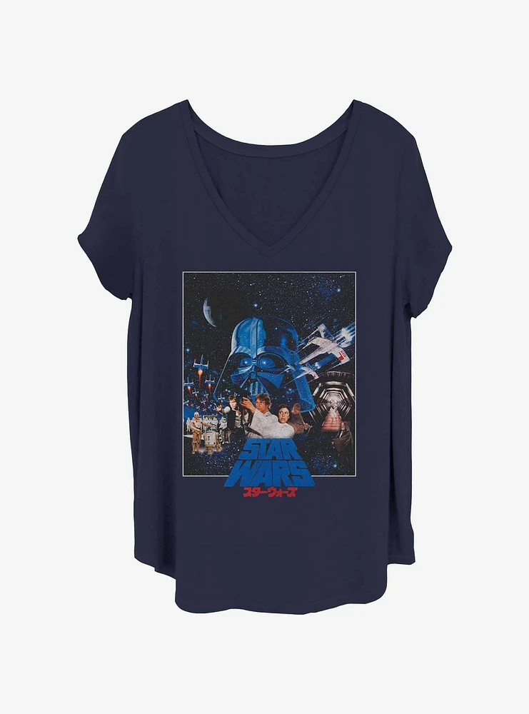 Star Wars Classic Poster Girls T-Shirt Plus