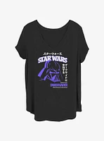 Star Wars Anime Vader Girls T-Shirt Plus