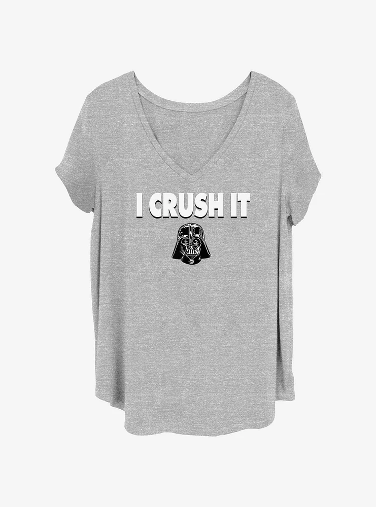 Star Wars Vader Crush Girls T-Shirt Plus