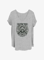 Star Wars Yoda Zen Girls T-Shirt Plus