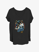 Star Wars Retro Girls T-Shirt Plus