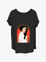 Star Wars Shooter Leia Pose Girls T-Shirt Plus