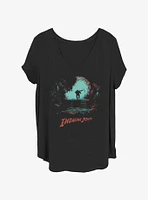 Indiana Jones Gradient Chase Girls T-Shirt Plus