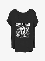 Beetlejuice Punk Girls T-Shirt Plus