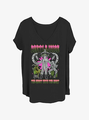 Beetlejuice Beetle Pop Girls T-Shirt Plus