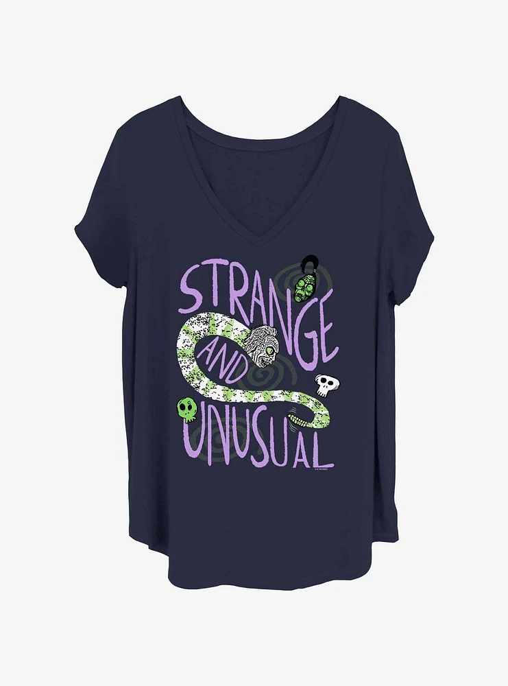 Beetlejuice Strange Girls T-Shirt Plus