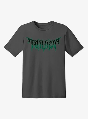 Trivium Green Logo Relaxed Fit Girls T-Shirt