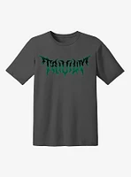 Trivium Green Logo Relaxed Fit Girls T-Shirt