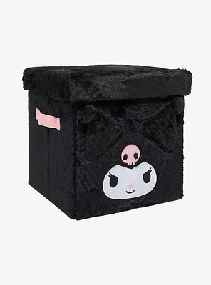 Sanrio Kuromi Collapsible Plush Storage Bin