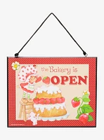 Strawberry Shortcake Bakery Open & Closed Double Sided Wall Sign
