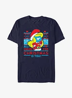 The Smurfs Smurf For Chrismas T-Shirt