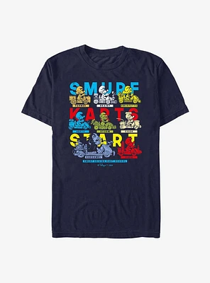 The Smurfs Driving Kart School T-Shirt