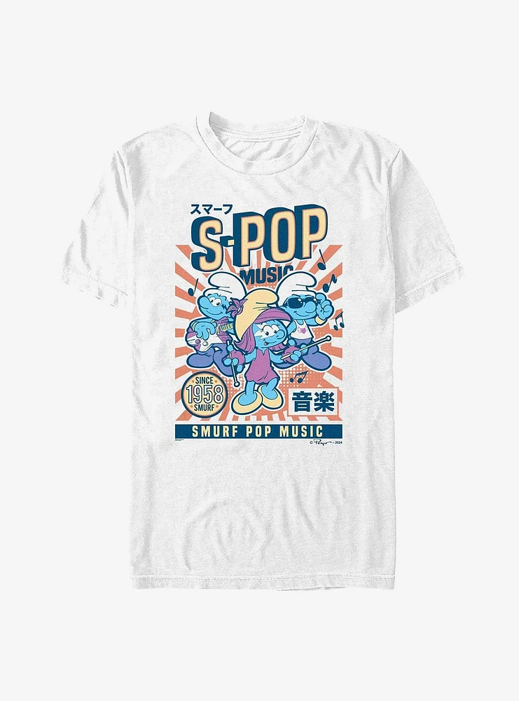 The Smurfs Spop Music T-Shirt