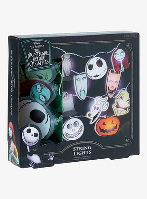 The Nightmare Before Christmas Character Face String Lights