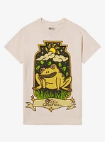 Over The Garden Wall Frog Tarot Card Boyfriend Fit Girls T-Shirt