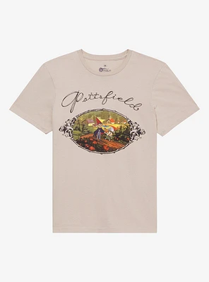 Over The Garden Wall Pottsfield Duo Boyfriend Fit Girls T-Shirt