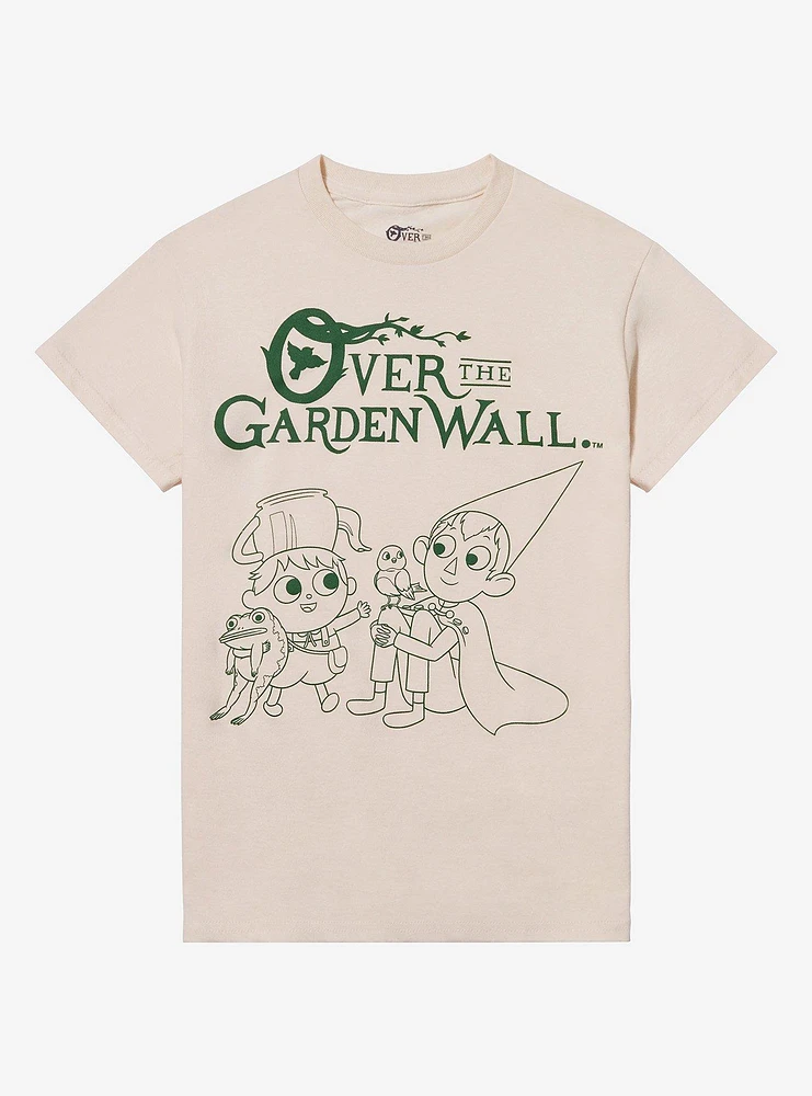 Over The Garden Wall Wirt & Greg Boyfriend Fit Girls T-Shirt