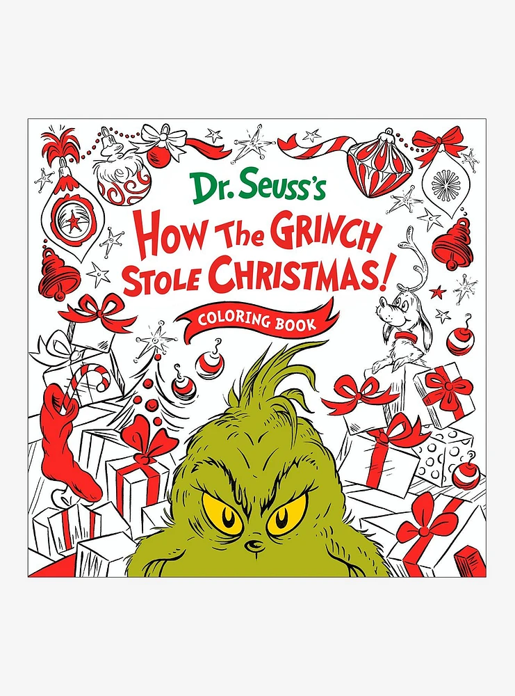 Dr. Seuss How the Grinch Stole Christmas Coloring Book