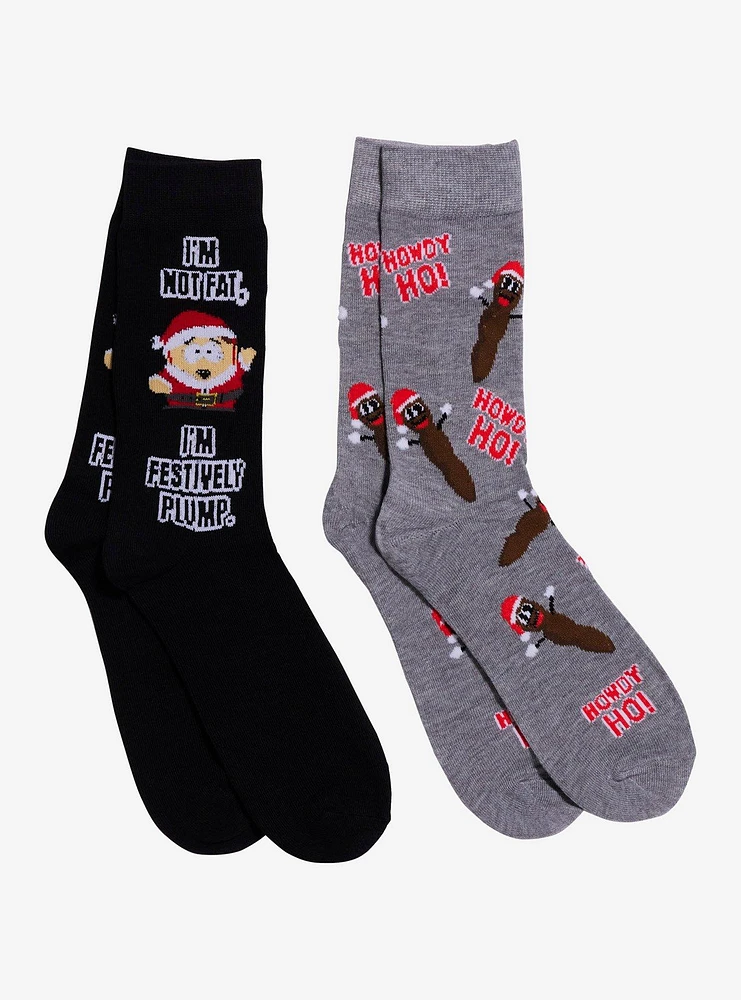 South Park Cartman Mr. Hankey Crew Socks 2 Pair