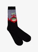 Star Wars The Mandalorian Grogu Holiday Crew Socks