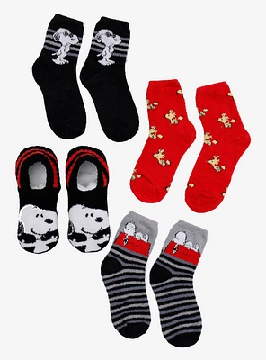 Peanuts Snoopy & Woodstock Cozy Socks Gift Set