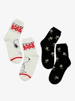 Peanuts Snoopy & Woodstock Cozy Crew Socks Gift Set