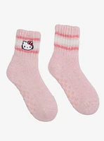 Hello Kitty Stripe Marled Cozy Slipper Socks